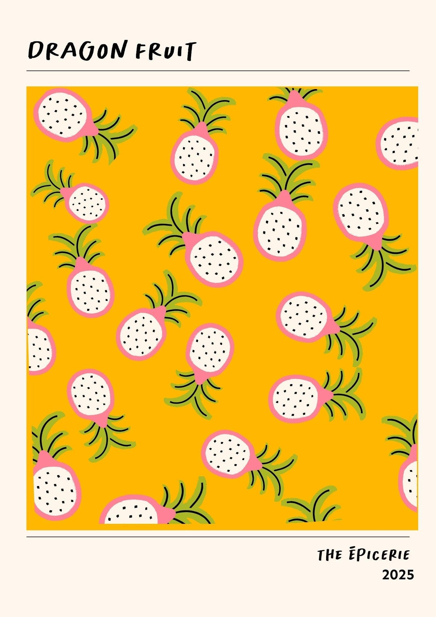 Dragon Fruit Kitchen Print Collection - The Epicerie
